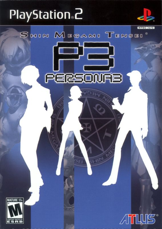 Persona 3 box art for Playstation 2